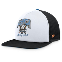 Washington Capitals Fanatics Decades Collection Foam Front Snapback Hat White/Black