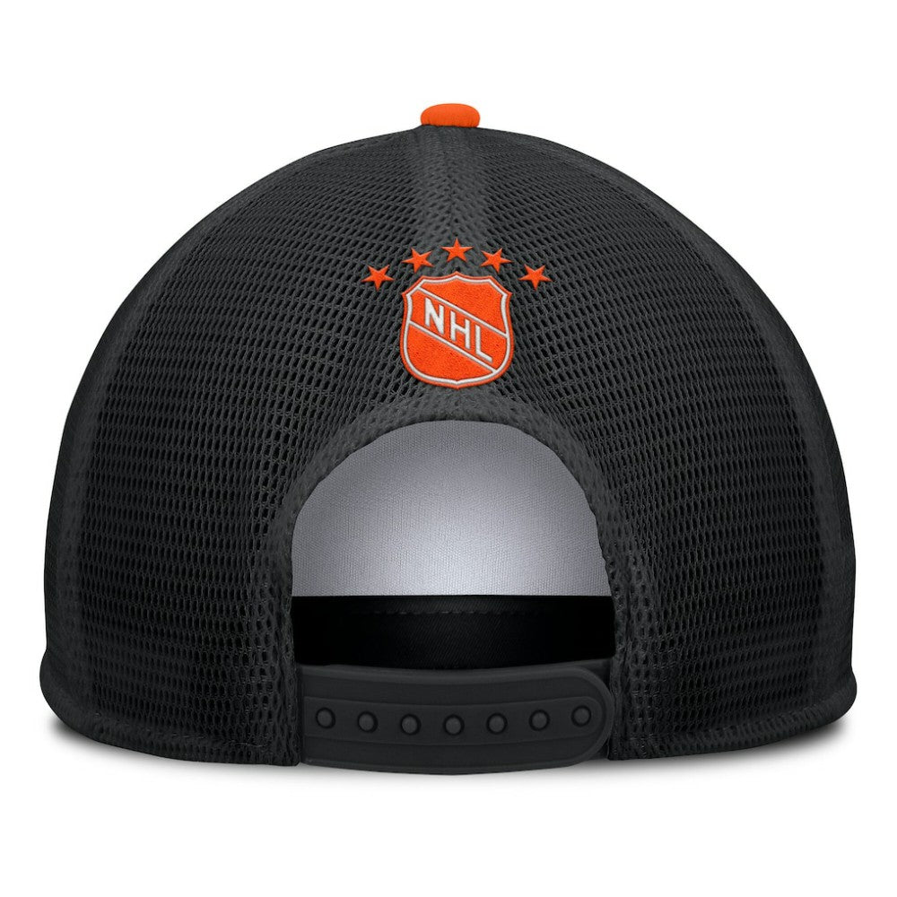 Edmonton Oilers Fanatics Decades Collection Foam Front Snapback Hat White/Black