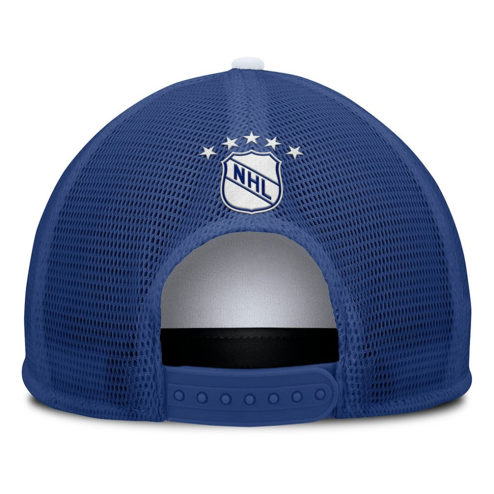 Toronto Maple Leafs Fanatics Decades Collection Foam Front Snapback Hat White/Blue