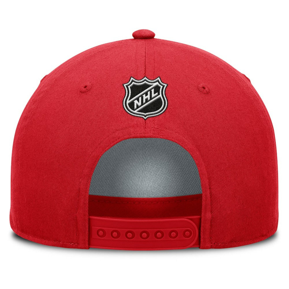 New Jersey Devils Fanatics Decades Collection A-Frame Rope Adjustable Hat Red