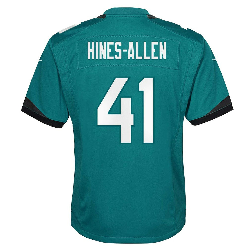 Josh Hines-Allen Jacksonville Jaguars Youth Game Jersey - Teal | Nike sale