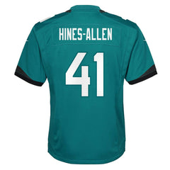 Josh Hines-Allen Jacksonville Jaguars Youth Game Jersey - Teal | Nike sale