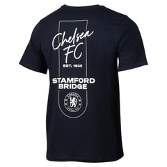 Chelsea Relaxed Heavyweight T-Shirt - Navy online