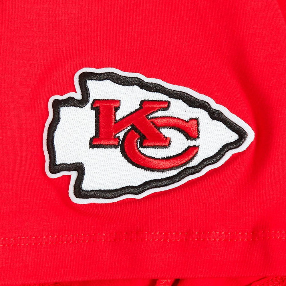 Travis Kelce Kansas City Chiefs Pro Standard Women's Player Name & Number Cropped Boxy T-Shirt - Red cheap