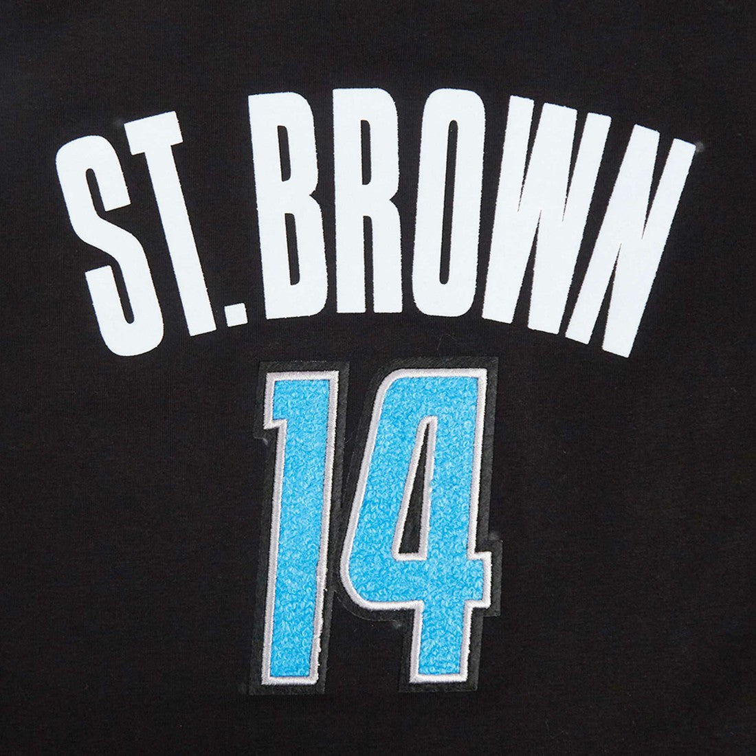 Amon-Ra St. Brown Detroit Lions Pro Standard Women's Player Name & Number Cropped Boxy T-Shirt - Black sale