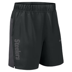 Pittsburgh Steelers Woven Victory Dri-FIT Shorts - Black | Nike for sale