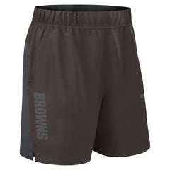 Cleveland Browns Woven Victory Dri-FIT Shorts - Brown | Nike on sale