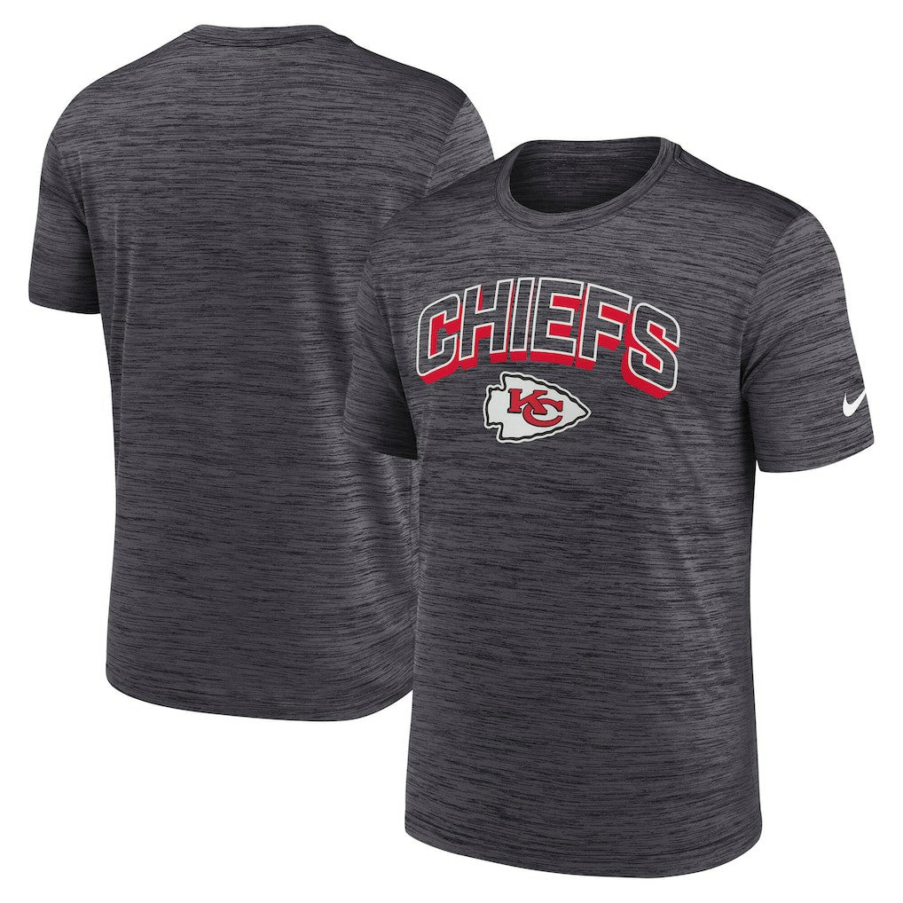 Kansas City Chiefs Primetime Velocity Dri-FIT T-Shirt - Charcoal | Nike cheap