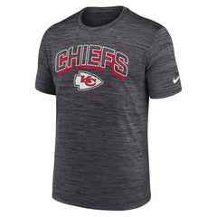 Kansas City Chiefs Primetime Velocity Dri-FIT T-Shirt - Charcoal | Nike cheap