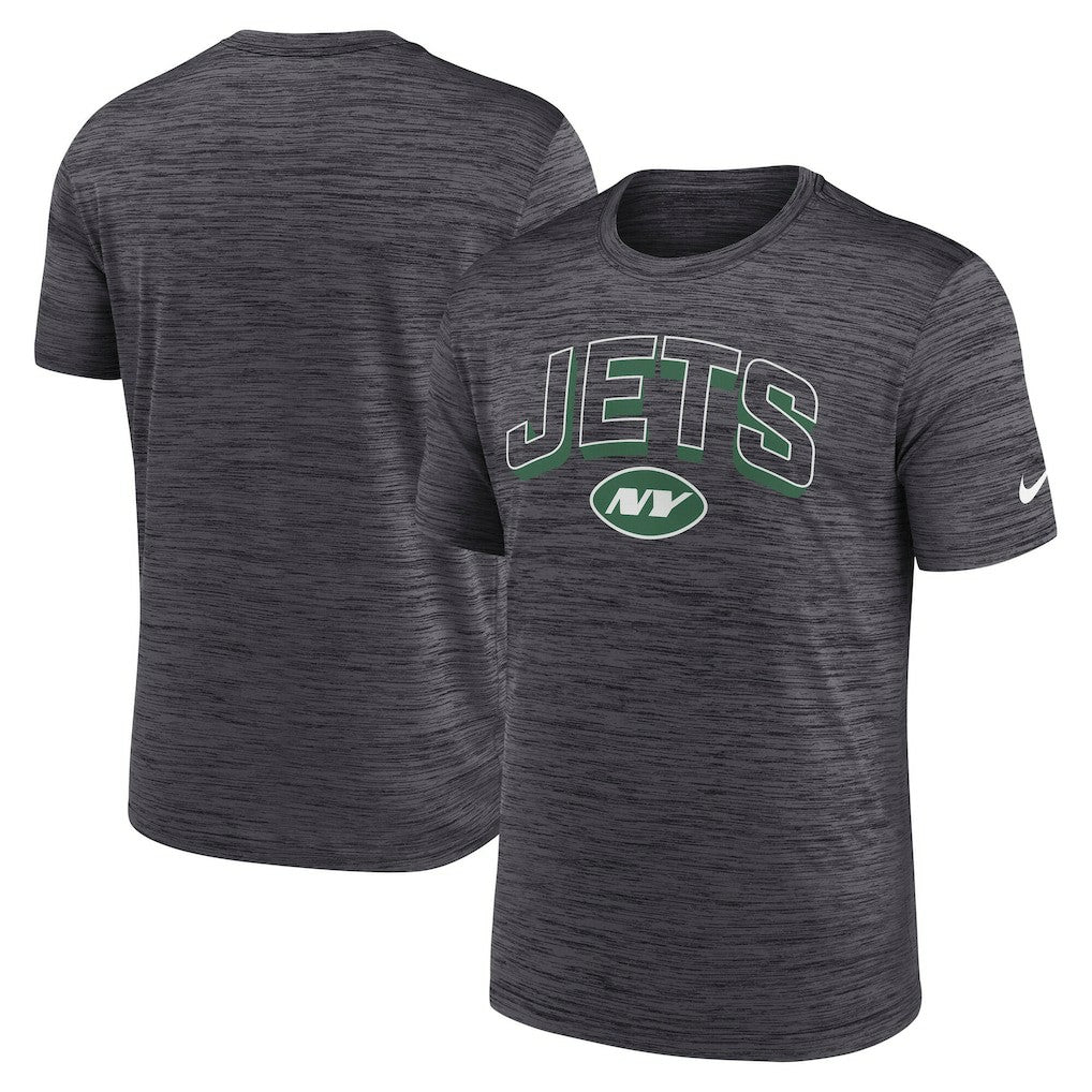 New York Jets Primetime Velocity Dri-FIT T-Shirt - Charcoal | Nike cheap