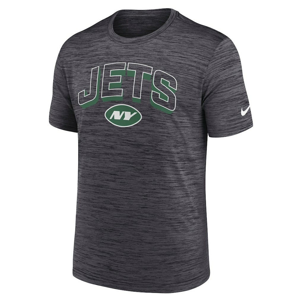 New York Jets Primetime Velocity Dri-FIT T-Shirt - Charcoal | Nike cheap