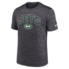 New York Jets Primetime Velocity Dri-FIT T-Shirt - Charcoal | Nike cheap