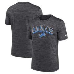 Detroit Lions Primetime Velocity Dri-FIT T-Shirt - Charcoal | Nike cheap