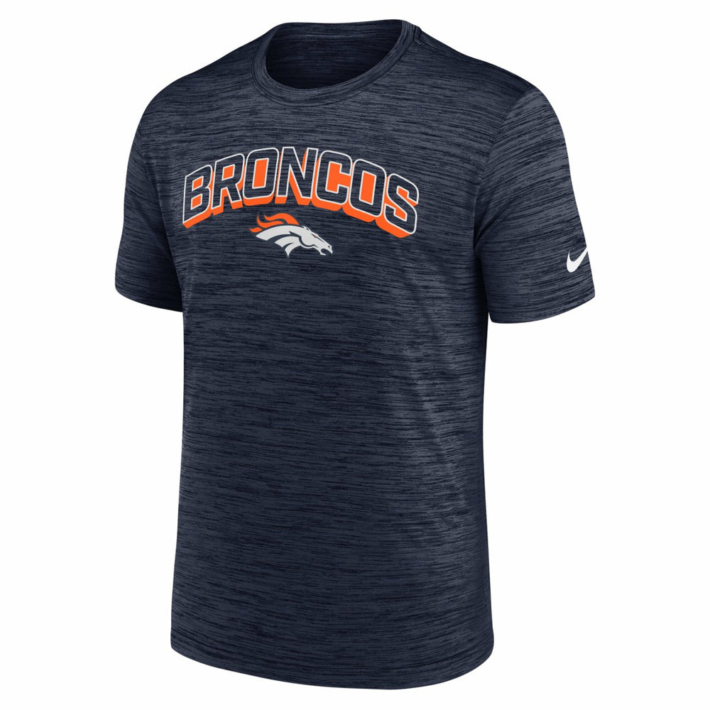 Denver Broncos Primetime Velocity Dri-FIT T-Shirt - Navy | Nike outlet