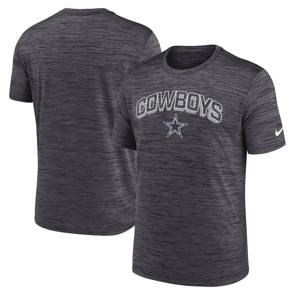 Dallas Cowboys Primetime Velocity Dri-FIT T-Shirt - Charcoal | Nike for sale