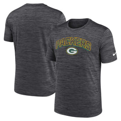 Green Bay Packers Primetime Velocity Dri-FIT T-Shirt - Charcoal | Nike on sale