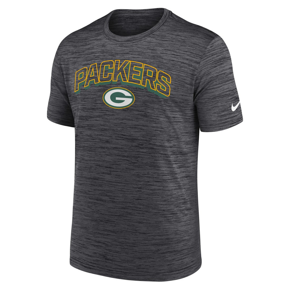 Green Bay Packers Primetime Velocity Dri-FIT T-Shirt - Charcoal | Nike on sale