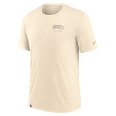 Seattle Seahawks Glory Tri-Blend T-Shirt - Cream | Nike online