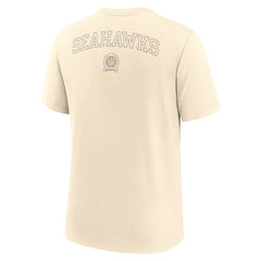Seattle Seahawks Glory Tri-Blend T-Shirt - Cream | Nike online