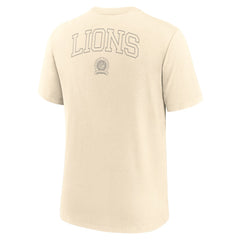 Detroit Lions Glory Tri-Blend T-Shirt - Cream | Nike on sale