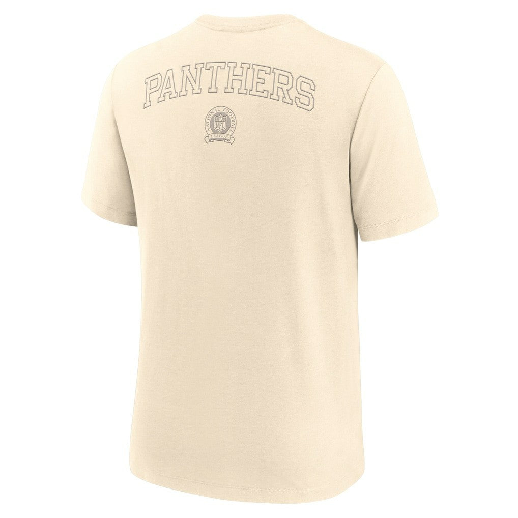 Carolina Panthers Glory Tri-Blend T-Shirt - Cream | Nike for sale