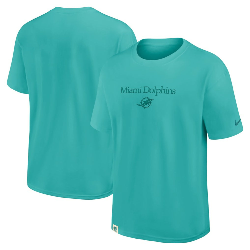 Miami Dolphins Glory Max90 T-Shirt - Aqua | Nike on sale