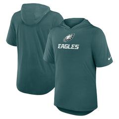 Philadelphia Eagles Lockup Tri-Blend Hoodie T-Shirt - Midnight Green | Nike cheap