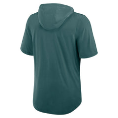 Philadelphia Eagles Lockup Tri-Blend Hoodie T-Shirt - Midnight Green | Nike cheap