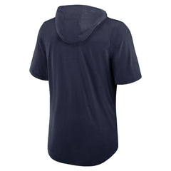 Seattle Seahawks Lockup Tri-Blend Hoodie T-Shirt - College Navy | Nike online