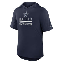 Dallas Cowboys Lockup Tri-Blend Hoodie T-Shirt - Navy | Nike outlet