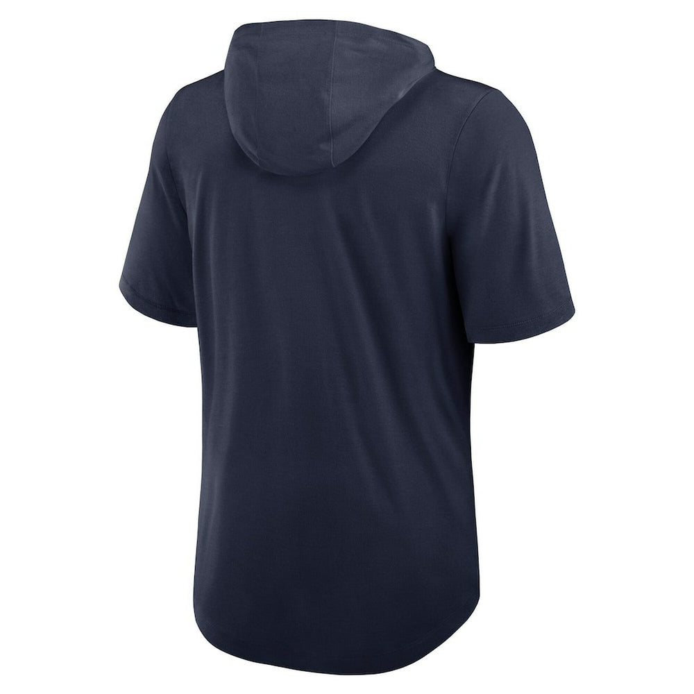 Dallas Cowboys Lockup Tri-Blend Hoodie T-Shirt - Navy | Nike outlet