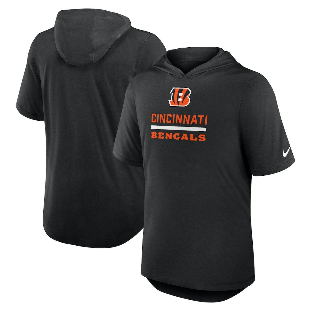 Cincinnati Bengals Lockup Tri-Blend Hoodie T-Shirt - Black | Nike cheap