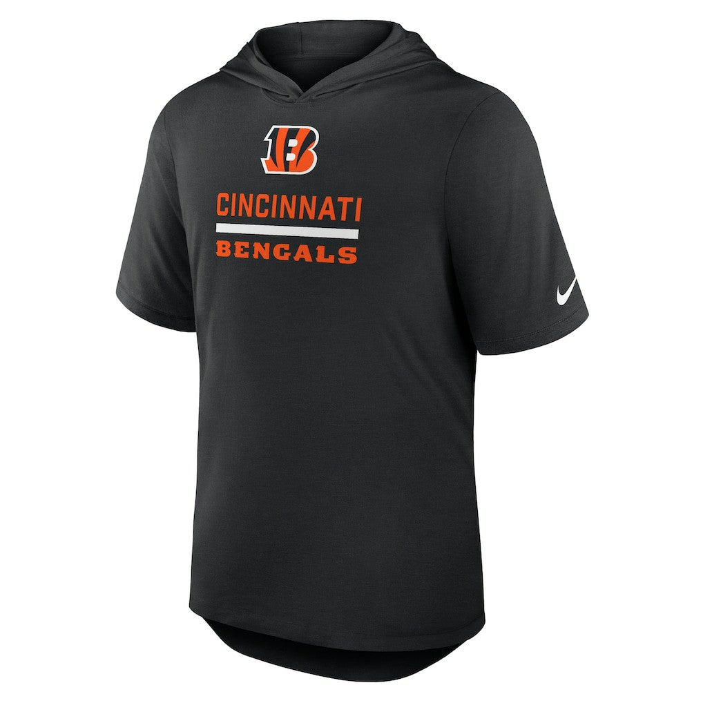 Cincinnati Bengals Lockup Tri-Blend Hoodie T-Shirt - Black | Nike cheap