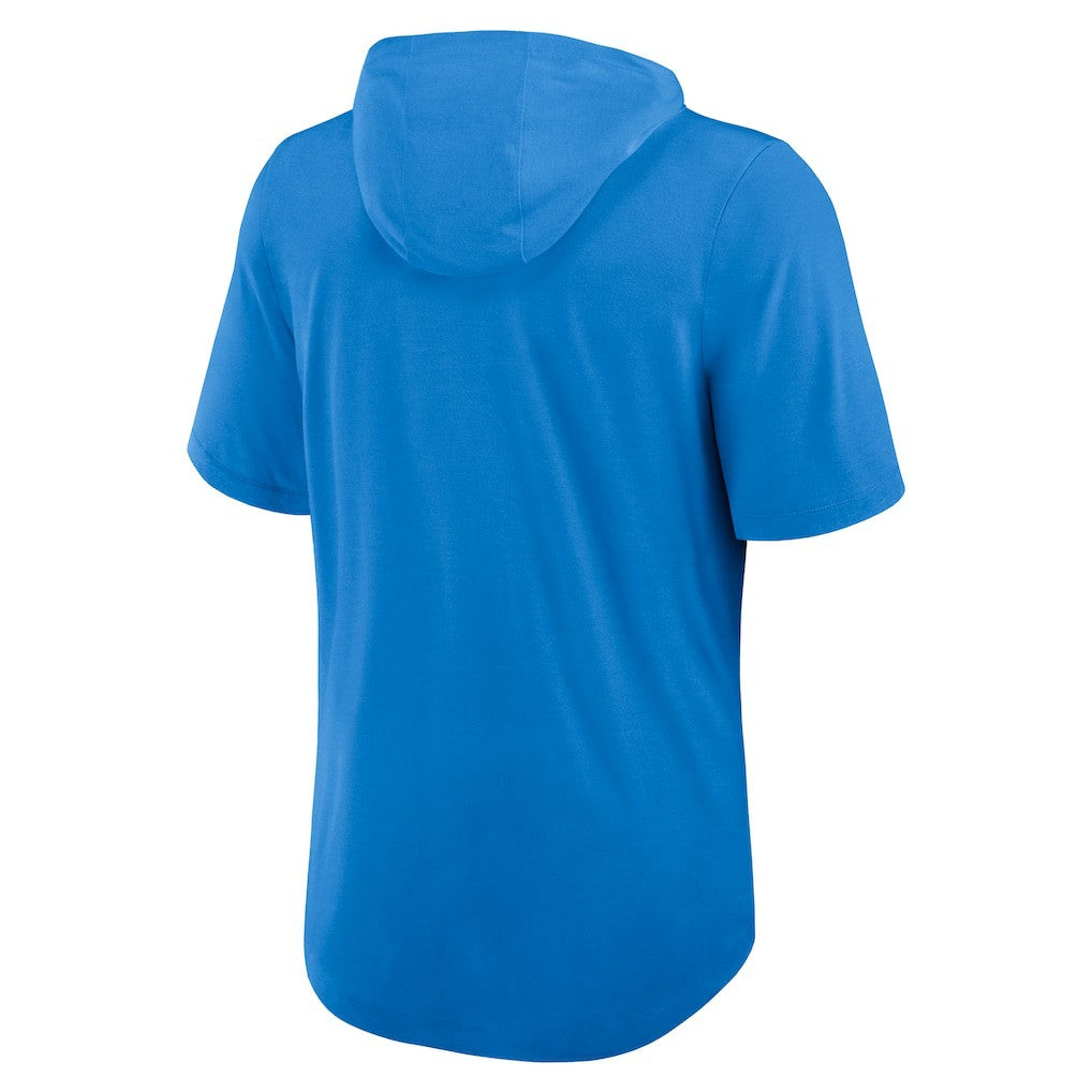 Los Angeles Chargers Lockup Tri-Blend Hoodie T-Shirt - Powder Blue | Nike cheap