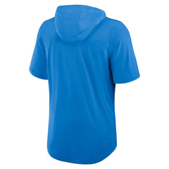 Los Angeles Chargers Lockup Tri-Blend Hoodie T-Shirt - Powder Blue | Nike cheap