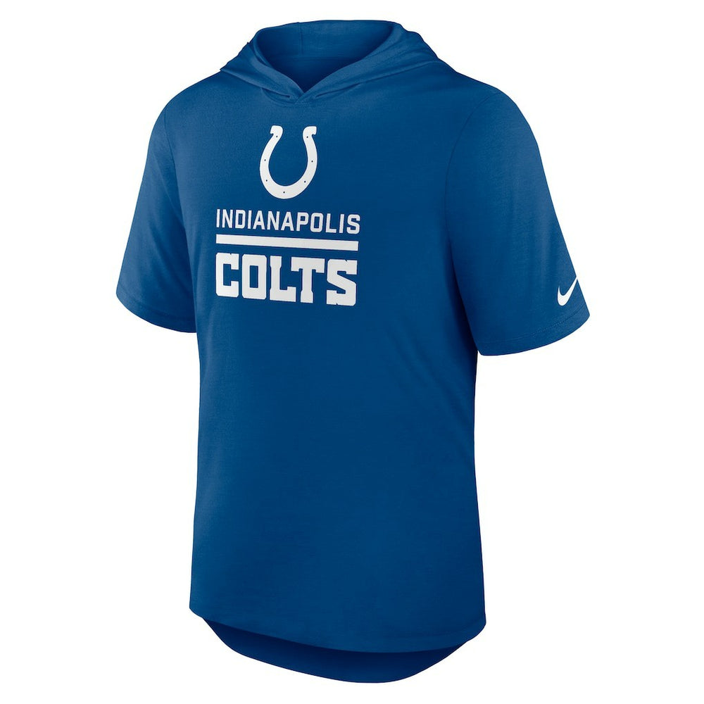 Indianapolis Colts Lockup Tri-Blend Hoodie T-Shirt - Royal | Nike cheap