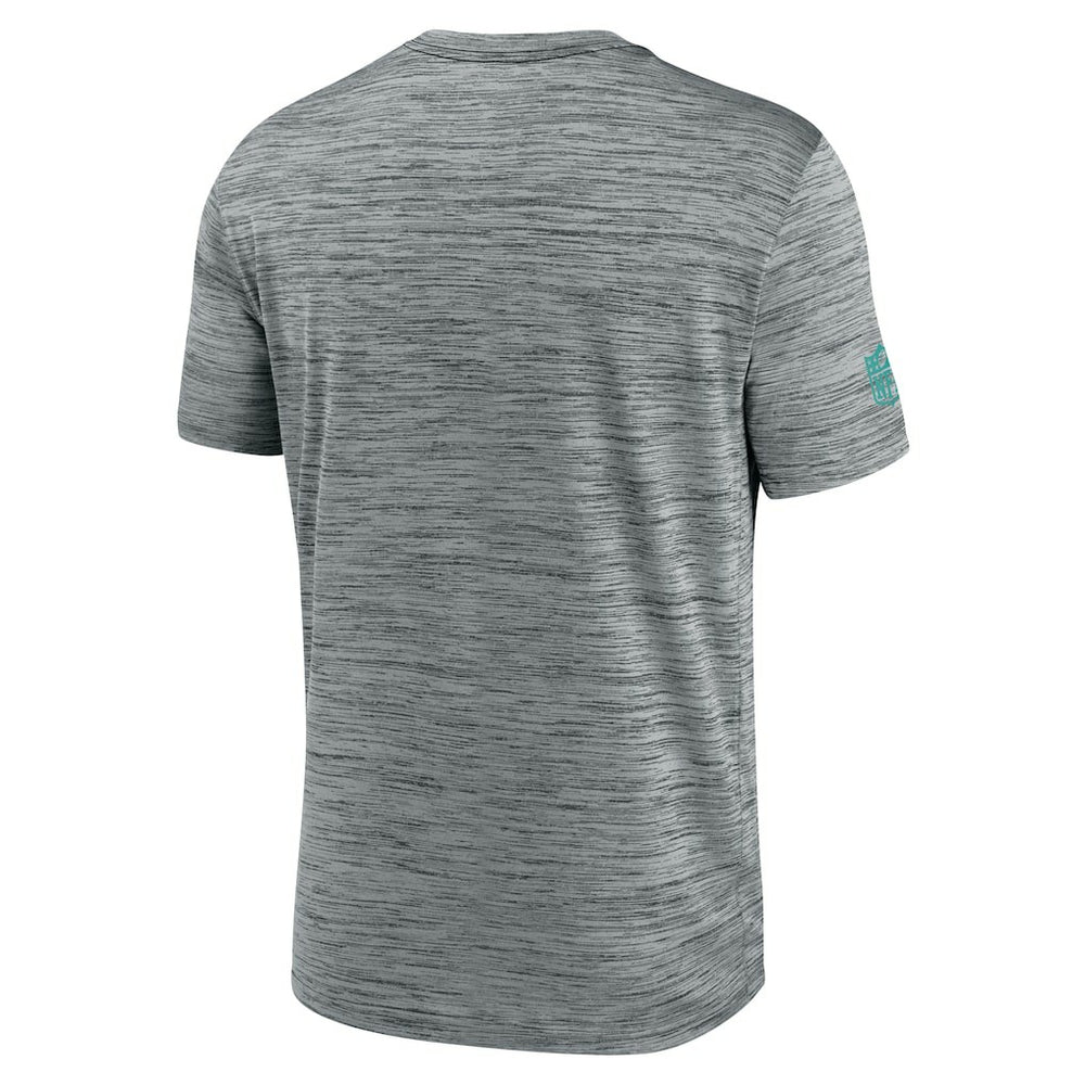 Miami Dolphins Sideline Velocity Dri-FIT T-Shirt - Gray | Nike discount