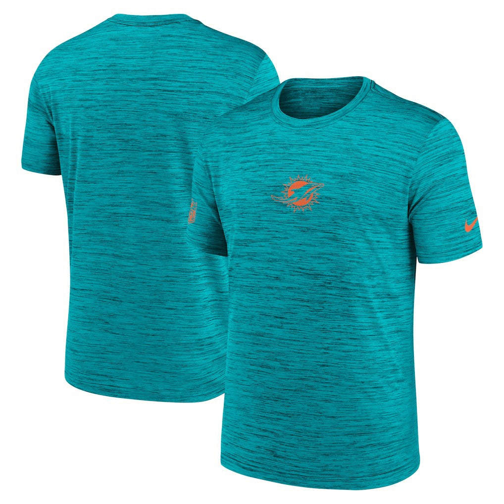 Miami Dolphins Sideline Velocity Dri-FIT T-Shirt - Aqua | Nike sale