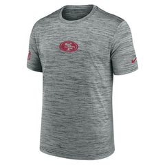 San Francisco 49ers Sideline Velocity Dri-FIT T-Shirt - Gray | Nike online