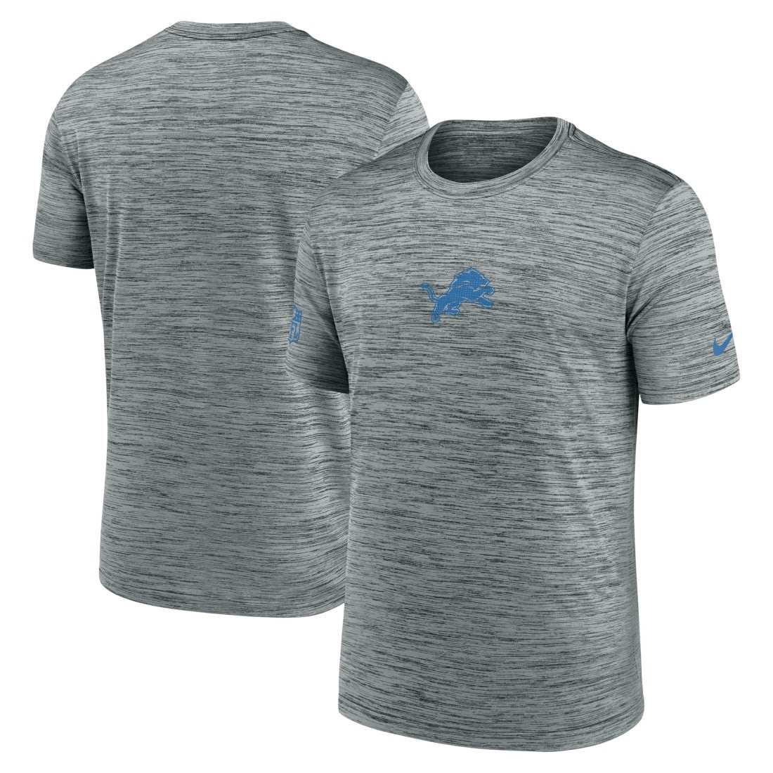 Detroit Lions Sideline Velocity Dri-FIT T-Shirt - Gray | Nike cheap