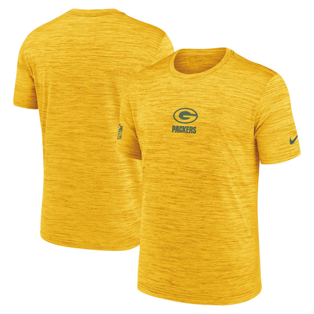 Green Bay Packers Sideline Velocity Dri-FIT T-Shirt - Gold | Nike discount