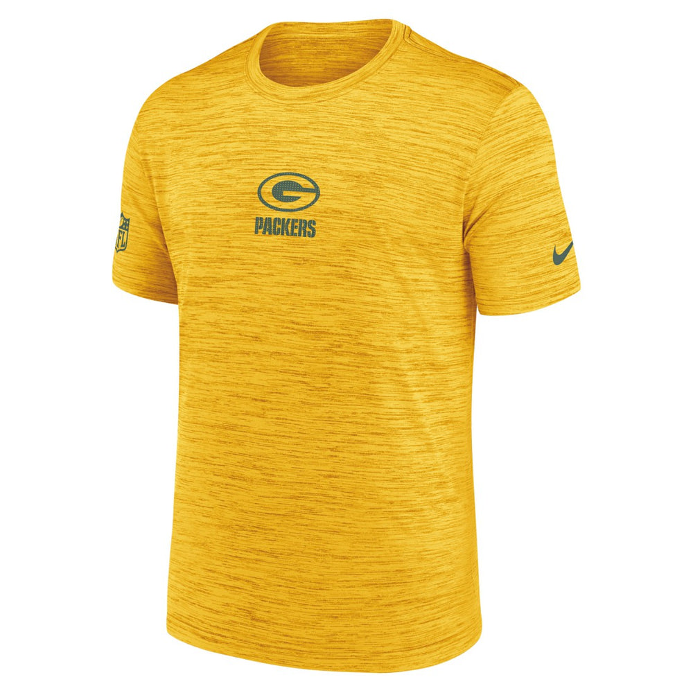 Green Bay Packers Sideline Velocity Dri-FIT T-Shirt - Gold | Nike discount