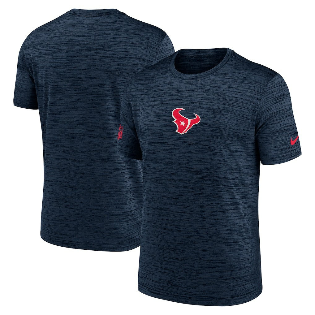 Houston Texans Sideline Velocity Dri-FIT T-Shirt - Navy | Nike for sale