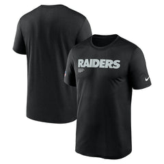 Las Vegas Raiders Sideline Legend Dri-FIT T-Shirt - Black | Nike on sale
