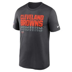 Cleveland Browns Sideline Legend Dri-FIT T-Shirt - Charcoal | Nike on sale