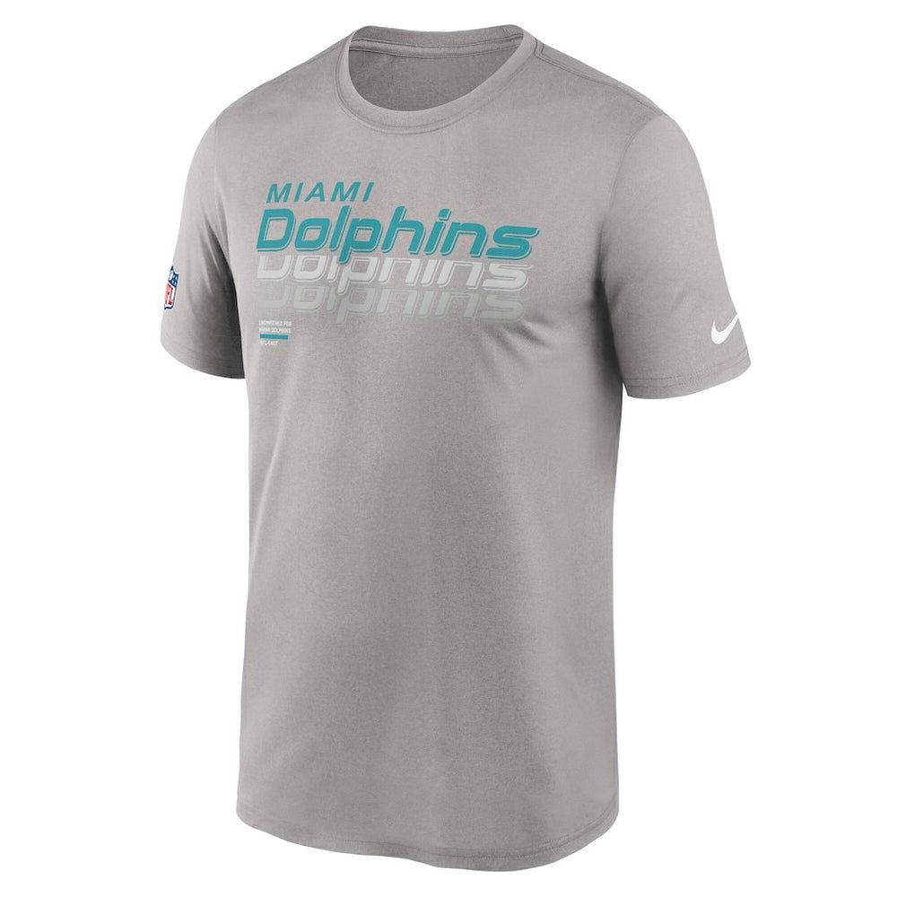 Miami Dolphins Sideline Legend Dri-FIT T-Shirt - Gray | Nike outlet