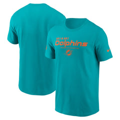 Miami Dolphins Sideline Dri-FIT T-Shirt - Aqua | Nike cheap