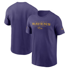 Baltimore Ravens Sideline Dri-FIT T-Shirt - Purple | Nike on sale