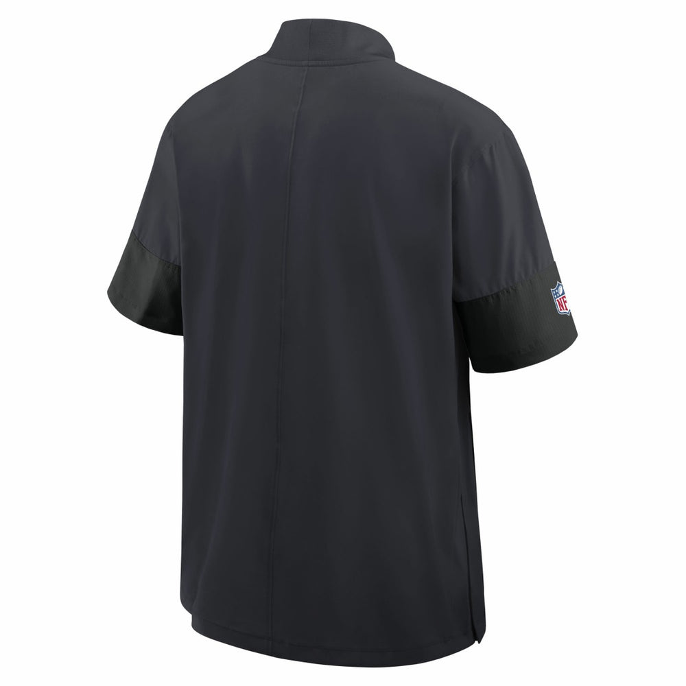 Houston Texans Sideline Short Sleeve Quarter-Zip Dri-FIT Coach Jacket - Navy | Nike for sale