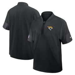 Jacksonville Jaguars Sideline Short Sleeve Quarter-Zip Dri-FIT Coach Jacket - Black | Nike online
